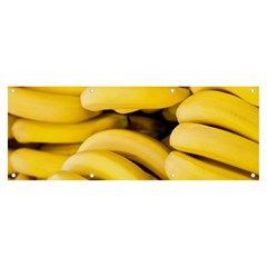 Bananas, Macro, Fruits, Ripe Bananas Banner And Sign 8  X 3 