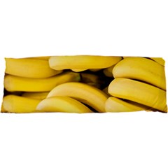 Bananas, Macro, Fruits, Ripe Bananas 17 x47  Body Pillow Case Dakimakura (two Sides) by kyorashop23