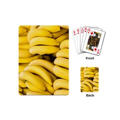 Bananas, Macro, Fruits, Ripe Bananas Playing Cards Single Design (mini) by kyorashop23