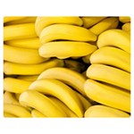 Bananas, Macro, Fruits, Ripe Bananas Premium Plush Fleece Blanket (Medium) 60 x50  Blanket Front