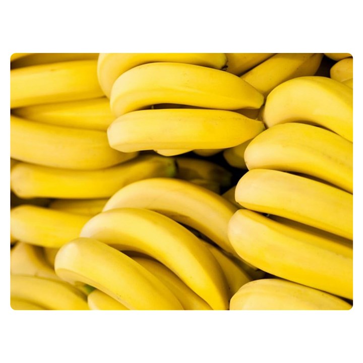 Bananas, Macro, Fruits, Ripe Bananas Two Sides Premium Plush Fleece Blanket (Baby Size)