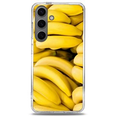 Bananas, Macro, Fruits, Ripe Bananas Samsung Galaxy S24 6 2 Inch Tpu Uv Case