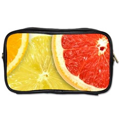 Fruit, Lemon Toiletries Bag (two Sides)