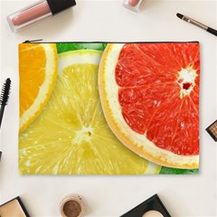 Fruit, Lemon Cosmetic Bag (xl)