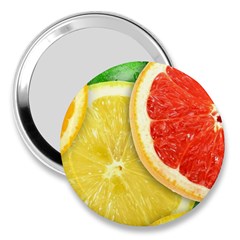 Fruit, Lemon 3  Handbag Mirrors by kyorashop23