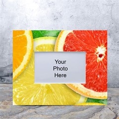 Fruit, Lemon White Tabletop Photo Frame 4 x6 