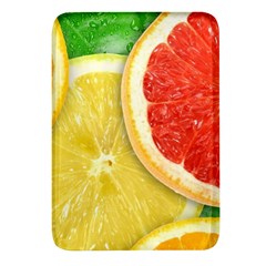 Fruit, Lemon Rectangular Glass Fridge Magnet (4 Pack) by kyorashop23