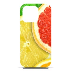 Fruit, Lemon Iphone 16 Pro Black Uv Print Pc Hardshell Case by kyorashop23