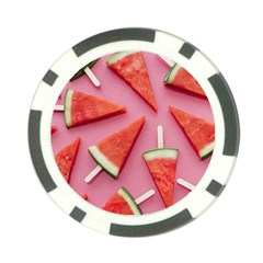 Fruits, Watermelon, Fruit Poker Chip Card Guard (10 Pack)