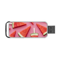 Fruits, Watermelon, Fruit Portable Usb Flash (two Sides)