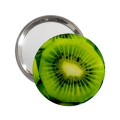 Kiwi Fruits, Close-up, Exotic Fruit 2 25  Handbag Mirrors by kyorashop23