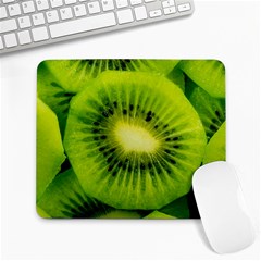 Kiwi Fruits, Close-up, Exotic Fruit Large Mousepad