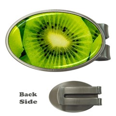 Kiwi Fruits, Close-up, Exotic Fruit Money Clips (oval) 