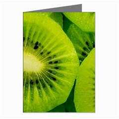 Kiwi Fruits, Close-up, Exotic Fruit Greeting Cards (pkg Of 8) by kyorashop23