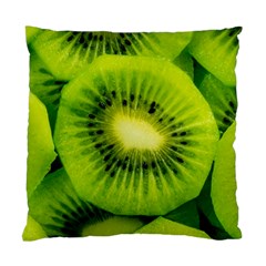 Kiwi Fruits, Close-up, Exotic Fruit Standard Cushion Case (two Sides) by kyorashop23