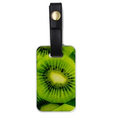 Kiwi Fruits, Close-up, Exotic Fruit Luggage Tag (one Side)