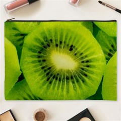 Kiwi Fruits, Close-up, Exotic Fruit Cosmetic Bag (xxxl)