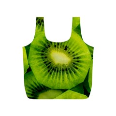 Kiwi Fruits, Close-up, Exotic Fruit Full Print Recycle Bag (s)