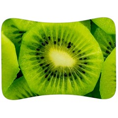 Kiwi Fruits, Close-up, Exotic Fruit Velour Seat Head Rest Cushion