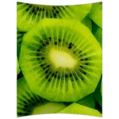 Kiwi Fruits, Close-up, Exotic Fruit Back Support Cushion by kyorashop23