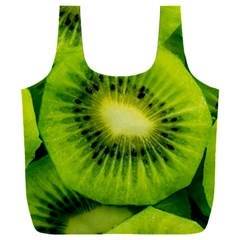 Kiwi Fruits, Close-up, Exotic Fruit Full Print Recycle Bag (xxl) by kyorashop23