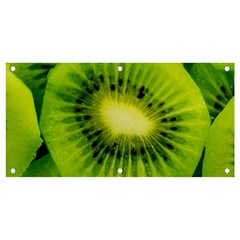 Kiwi Fruits, Close-up, Exotic Fruit Banner And Sign 4  X 2  by kyorashop23