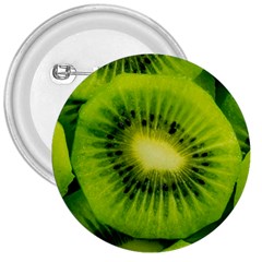 Kiwi Fruits, Close-up, Exotic Fruit 3  Buttons