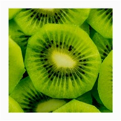 Kiwi Fruits, Close-up, Exotic Fruit Medium Glasses Cloth (2 Sides) by kyorashop23