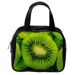 Kiwi Fruits, Close-up, Exotic Fruit Classic Handbag (Two Sides) Back