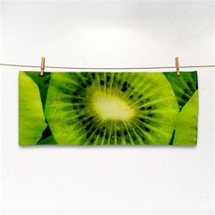 Kiwi Fruits, Close-up, Exotic Fruit Hand Towel