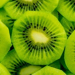 Kiwi Fruits, Close-up, Exotic Fruit Play Mat (square) by kyorashop23