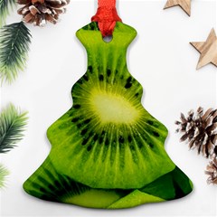 Kiwi Fruits, Close-up, Exotic Fruit Ornament (christmas Tree)  by kyorashop23