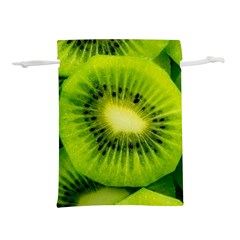 Kiwi Fruits, Close-up, Exotic Fruit Lightweight Drawstring Pouch (l)