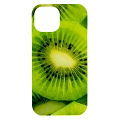 Kiwi Fruits, Close-up, Exotic Fruit Iphone 15 Black Uv Print Pc Hardshell Case