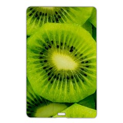 Kiwi Fruits, Close-up, Exotic Fruit Name Card Style Usb Flash Drive by kyorashop23