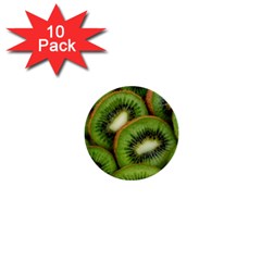 Kiwi Texture, Background With Kiwi, Fruits, Kiwi 1  Mini Buttons (10 pack) 