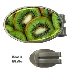 Kiwi Texture, Background With Kiwi, Fruits, Kiwi Money Clips (Oval) 