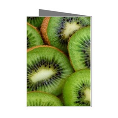 Kiwi Texture, Background With Kiwi, Fruits, Kiwi Mini Greeting Cards (Pkg of 8)