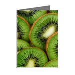 Kiwi Texture, Background With Kiwi, Fruits, Kiwi Mini Greeting Cards (Pkg of 8) Right