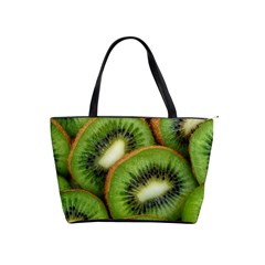 Kiwi Texture, Background With Kiwi, Fruits, Kiwi Classic Shoulder Handbag