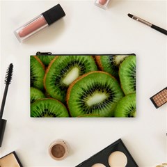 Kiwi Texture, Background With Kiwi, Fruits, Kiwi Cosmetic Bag (Small)