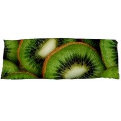 Kiwi Texture, Background With Kiwi, Fruits, Kiwi One Side Body Pillow Cases