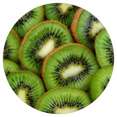 Kiwi Texture, Background With Kiwi, Fruits, Kiwi Round Trivet