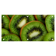 Kiwi Texture, Background With Kiwi, Fruits, Kiwi Banner and Sign 6  x 3 