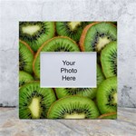 Kiwi Texture, Background With Kiwi, Fruits, Kiwi White Box Photo Frame 4  x 6  Front