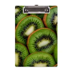 Kiwi Texture, Background With Kiwi, Fruits, Kiwi A5 Acrylic Clipboard