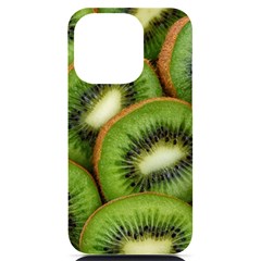 Kiwi Texture, Background With Kiwi, Fruits, Kiwi iPhone 14 Pro Black UV Print PC Hardshell Case