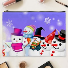 Let s Have Fun With Snowmen Cosmetic Bag (xxxl) by kyorashop23