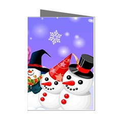 Let s Have Fun With Snowmen Mini Greeting Cards (pkg Of 8)