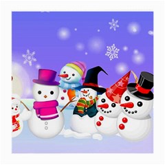 Let s Have Fun With Snowmen Medium Glasses Cloth (2 Sides)